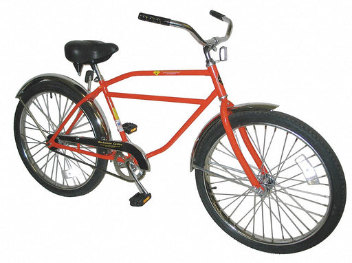 F0130 Bicycle 26 Wheel Orange 275 lb Cap.