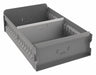 Drawer Bin Gray Steel 4 1/2 in