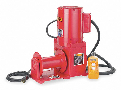 Electric Winch 1-1/5HP 115VAC