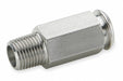 Inline Coupler Stainless Steel 1/4 In.