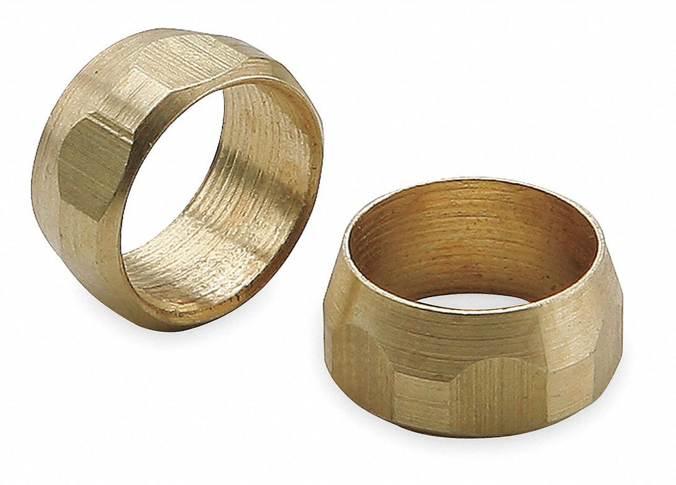 Ferrule Brass 1/4 in PK10