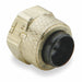 Nut Brass Compression 1/4in PK10