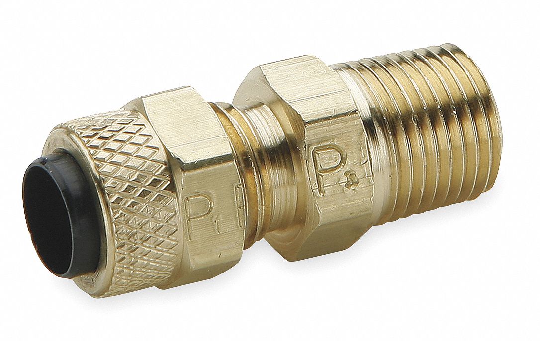 Strt Brass Comp.1/2 MNPT1/8 PK10