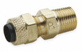 Strt Brass Comp.1/4in MNPT1/4in PK10