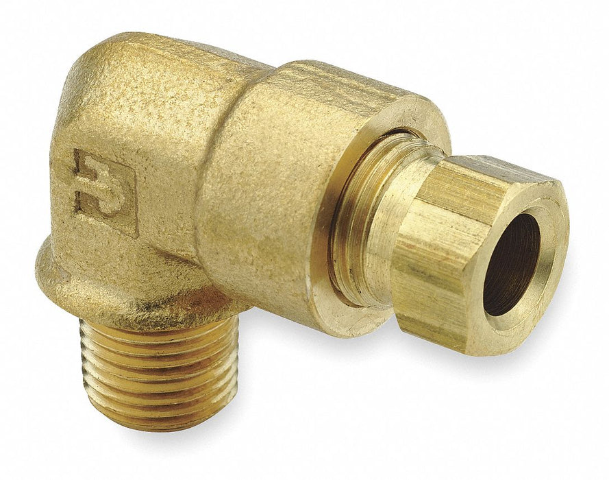 Elbow 90 Brass CompxM 1/8In PK10
