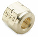 Nut Brass Compression 1/4 in PK10
