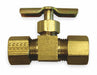Needle Valve Straight Brass 1/4 In.