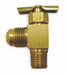 Needle Valve Angled Brass 1/4 x 5/16 In.