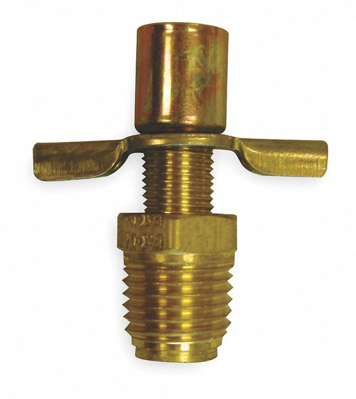 Drain Cock 1/4 Brass MNPT