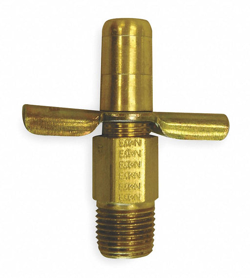 Drain Cock Brass MNPT 1/8 In
