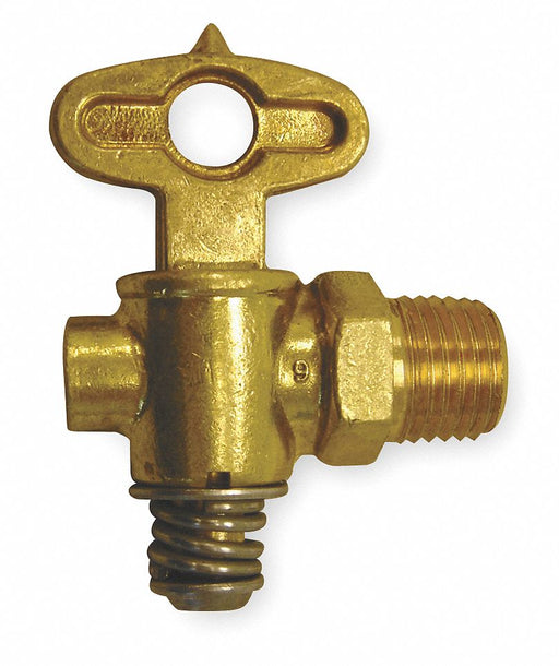Drain Cock 1/4 Brass MNPT