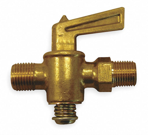 Ground Plug Valve 1/8 Pipe 1/4 In Tube