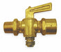 Ground Plug Valve 1/8 In 30 PSI Brass