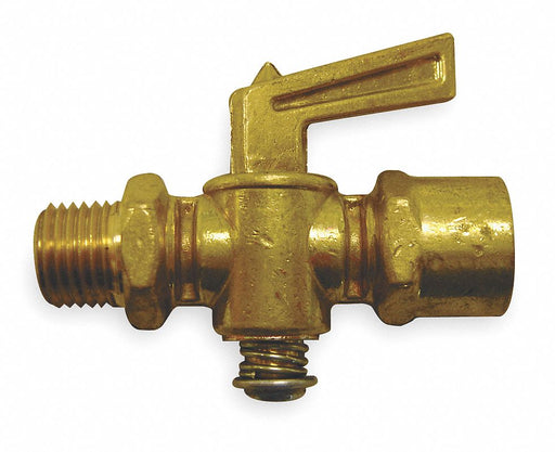 Truck Ground Plug Valve 1/4 In Brass