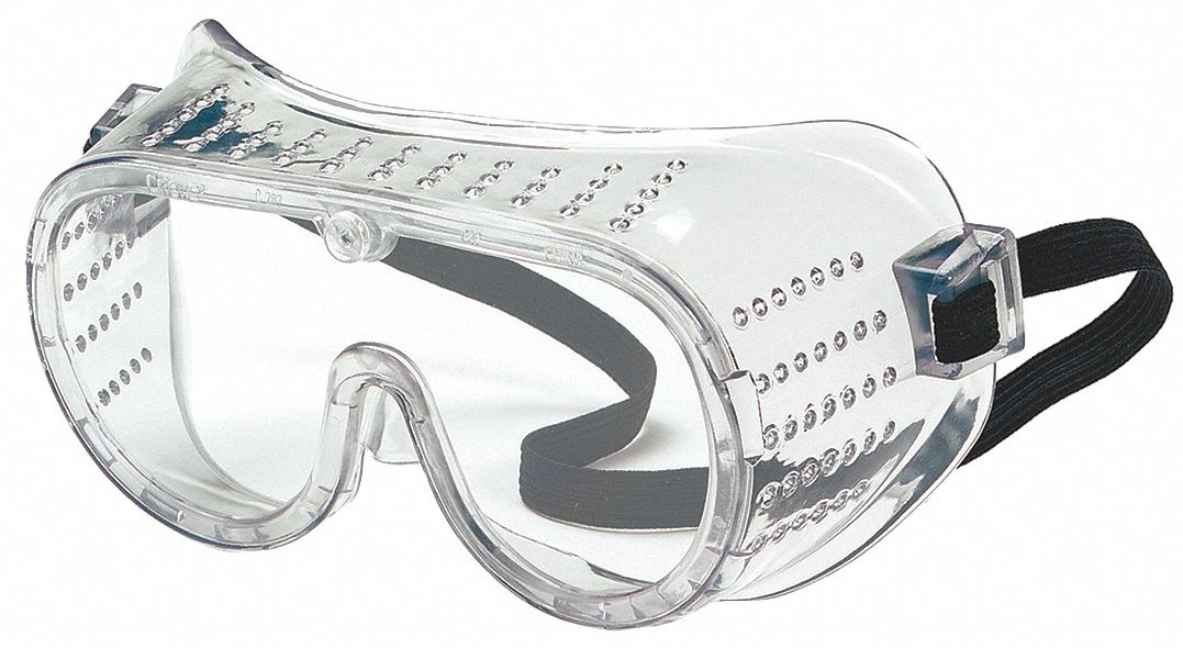 Safety Goggles PVC Clear Wraparound