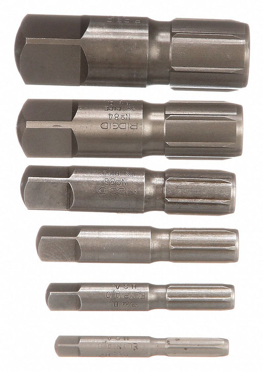 883 Pipe Extractor Set 6 PC 1/8 to 1 In