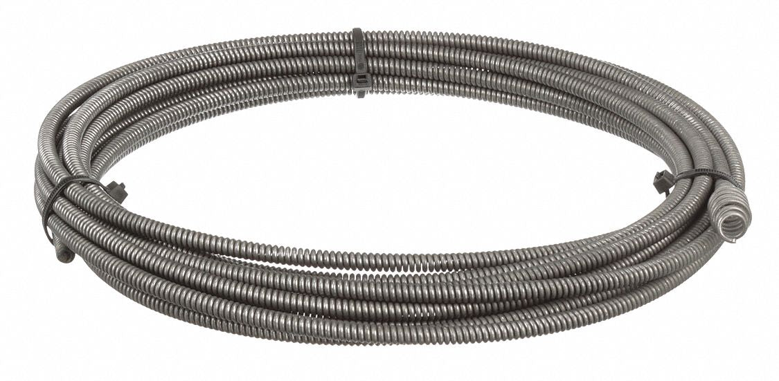 Drain Cleaning Cable 5/16 in Dia 25 ft L