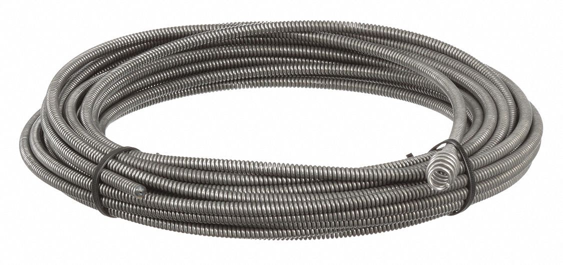 Drain Cleaning Cable 5/16 in Dia 50 ft L