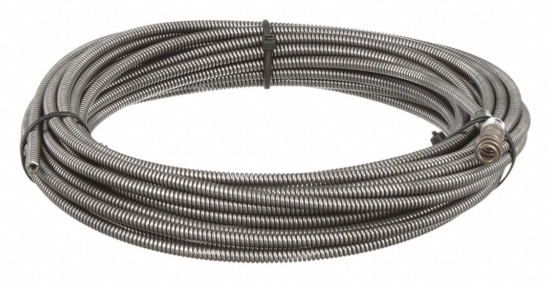 Drain Cleaning Cable 5/16 in Dia 50 ft L