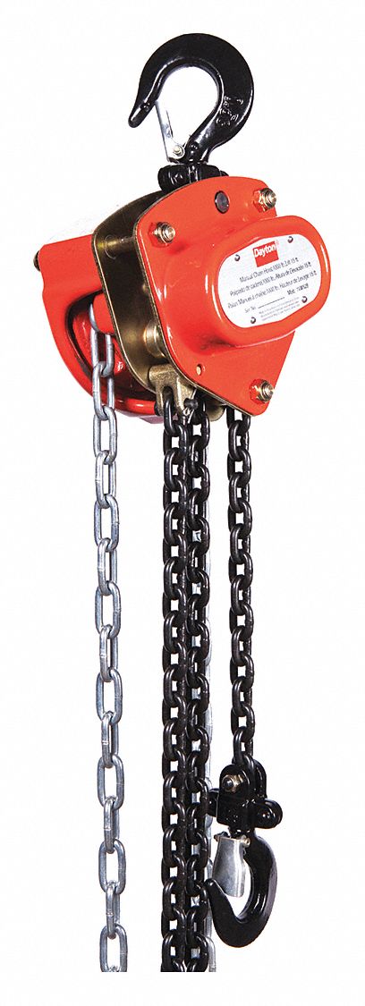 K8944 Manual Chain Hoist 1000 lb Lift 15 ft.