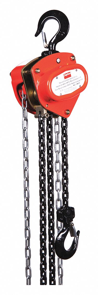 K8973 Manual Chain Hoist 2000 lb Lift 10 ft.
