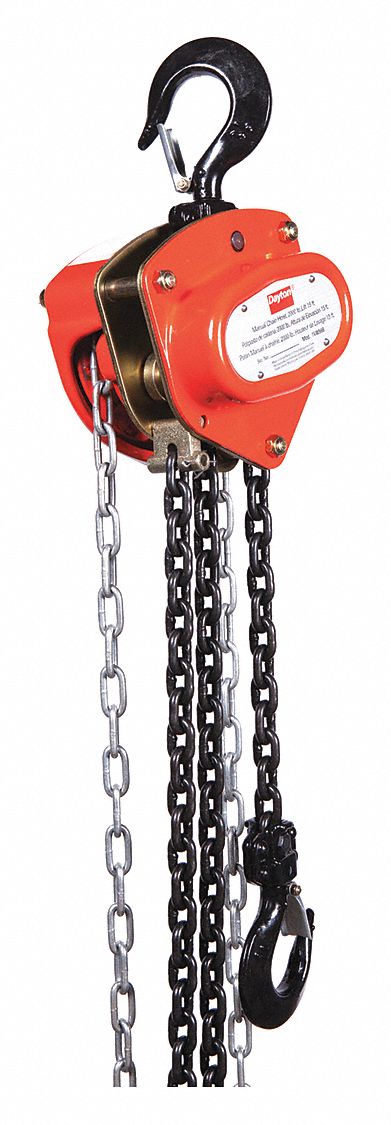 K8973 Manual Chain Hoist 2000 lb Lift 15 ft.