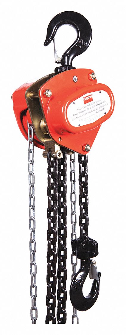 K9001 Manual Chain Hoist 4000 lb Lift 10 ft.