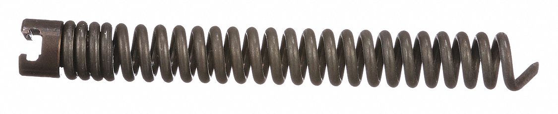 Straight Auger 5 in Overall L Steel