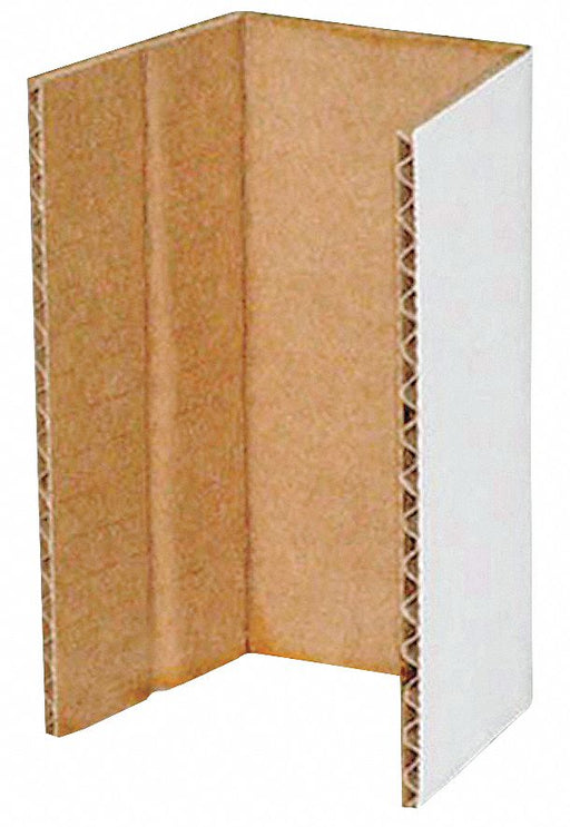 Corrugated Shelf Bin Dvdr 2 White PK100