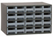 G2390 Bin Cab 20GrayDrwr Gray 11 H GrayDrwr
