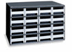 G2391 Bin Cab 16GrayDrwr Gray 11 H GrayDrwr