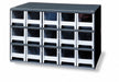G2392 Bin Cab 15GrayDrwr Gray 11 H GrayDrwr