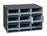 G2393 Bin Cab 9GrayDrwr Gray 11 H GrayDrwr