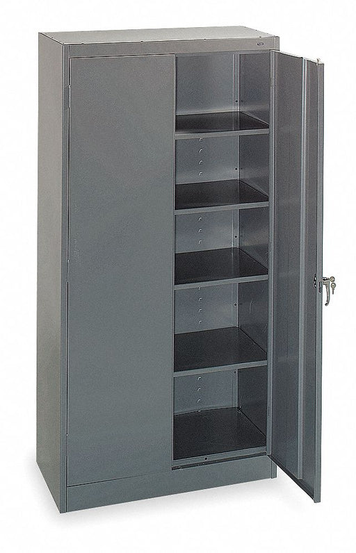 Storage Cabinet 72 x36 x18 MdGry 4Shlv
