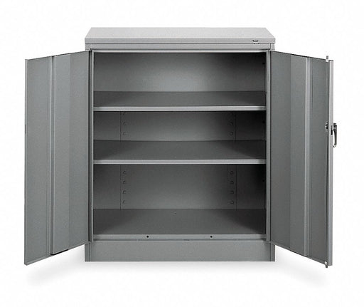 Storage Cabinet 42 x36 x18 MdGry 2Shlv