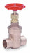 Gate Valve 3/4 Bronze Sweat