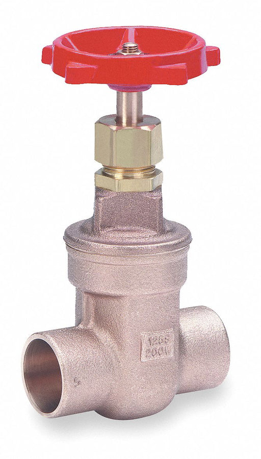 Gate Valve 3/8 Bronze Sweat