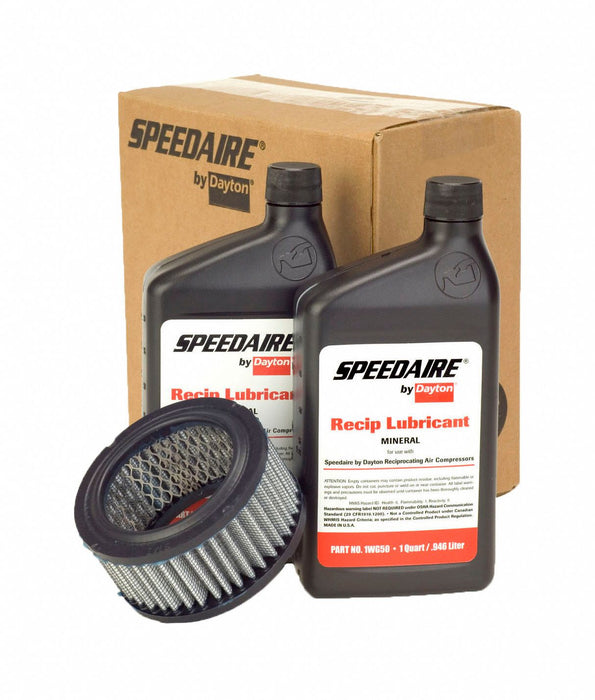 Air Compr Maint Kit 2 qt Oil Air Filter