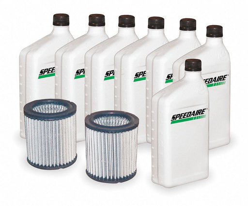 Air Compr Maint Kit 7 qt Oil Air Filters