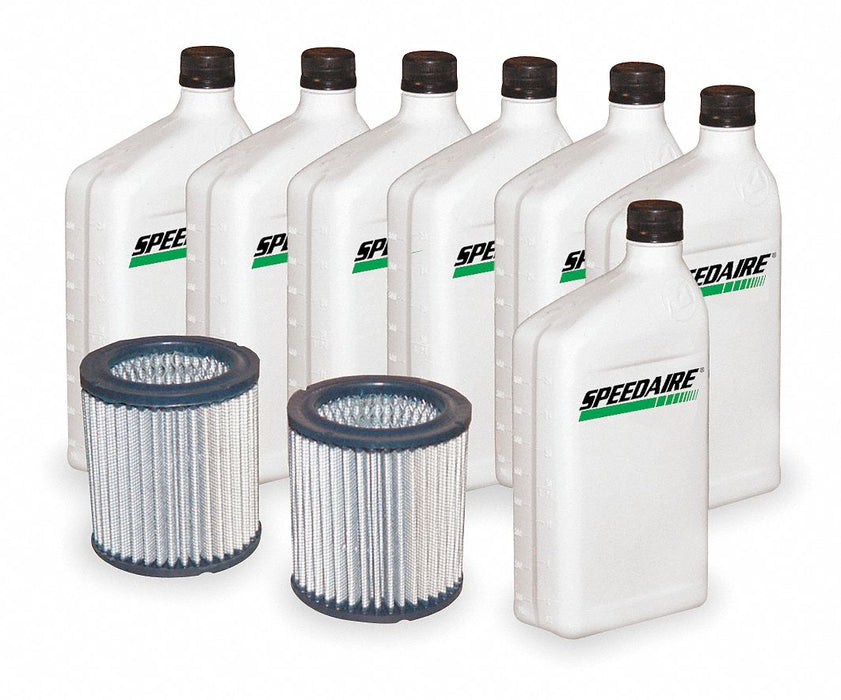 Air Compr Maint Kit 7 qt Oil Air Filters
