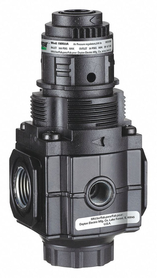 Air Regulator 3/8 NPT 70 cfm 300 psi