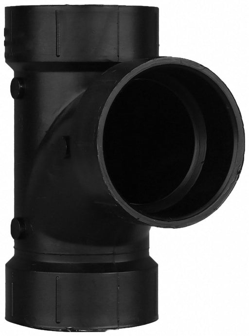 ABS SanitaryTee 2in 2inHub 2in