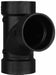 ABS SanitaryTee 2in 2inHub 2in