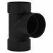 ABS SanitaryTee 3in 3inHub 3in