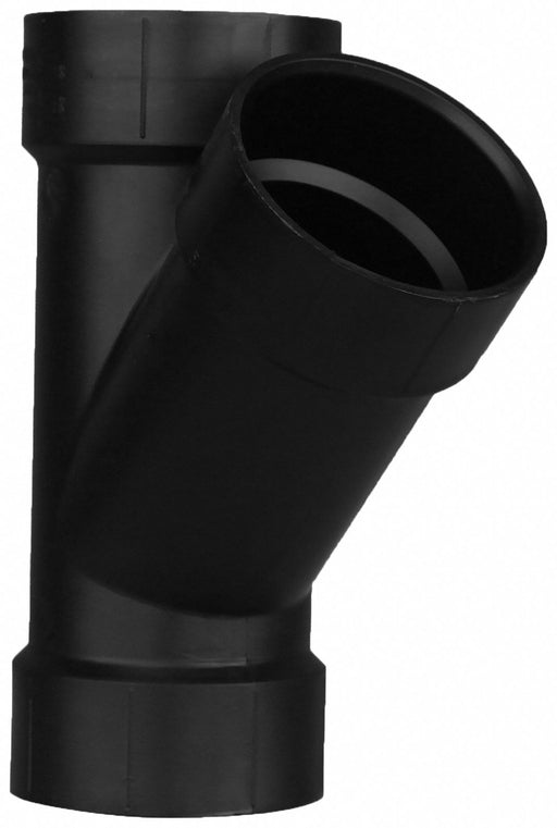 ABS Wye 3 in  3 in Hub 3 in