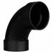 ABS 90ExtendedRadiusElbow 4in 4in