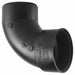 ABS 90 Elbow 4 in 4 in