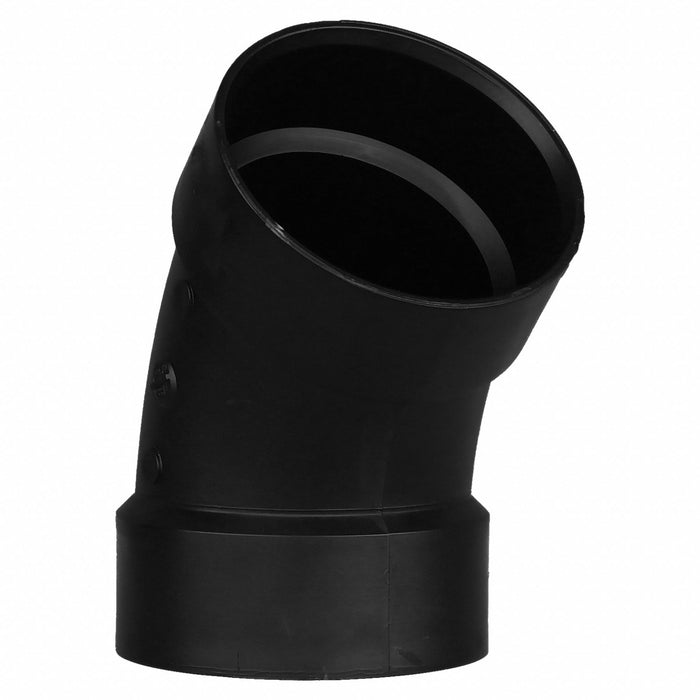 ABS 45 Elbow 4 in 4 in