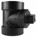 ABS Tee 11/2in 11/2inHub 11/2inNPT