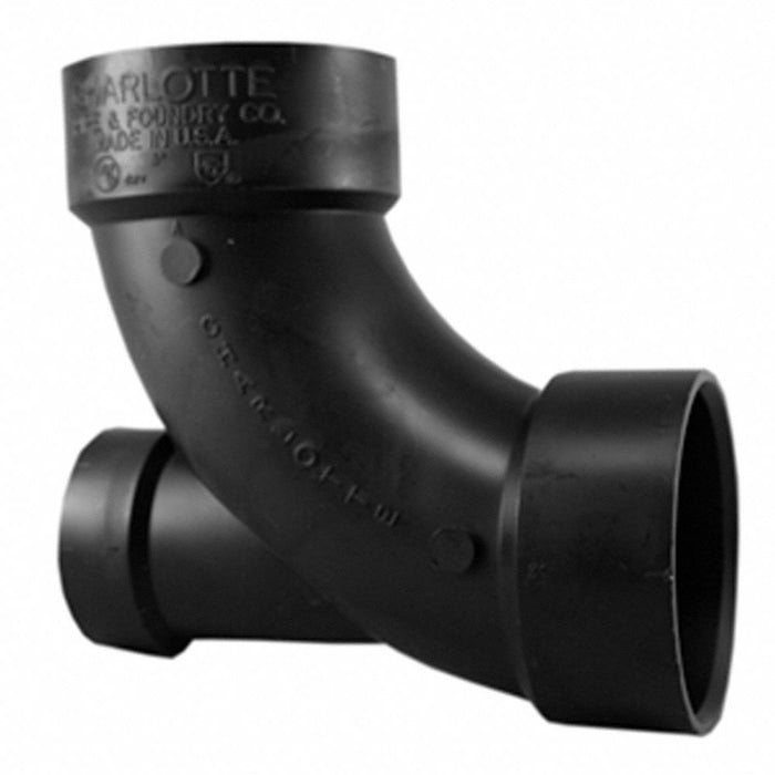 ABS 90Elbow 3 Hub 3 Hub 11/2 